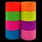 880feet Blacklight Party Streamer Decorations 8 Rolls Glow Crepe Paper UV Reactive Fluorescent Neon Paper Streamers Glow Party Supplies and Decorations for Wedding, Birthday, Neon Party, Fiesta Party
